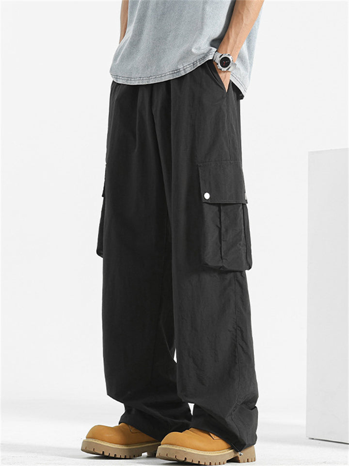 Men's Summer Quick-Dry Casual Ankle-Tied Cargo Pants