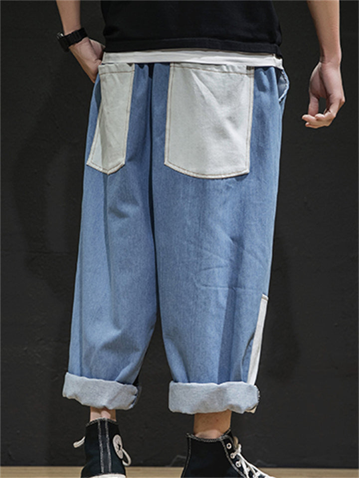 Loose Casual Suitable Long Men's Jeans