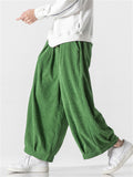 Men‘s Vintage Trend Corduroy Textured Loose Pants