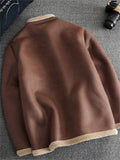 Men's Winter Thicken Chinese Style Printed Frog Button Tangsuit Coats