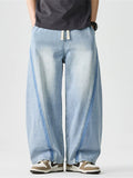 Men's Vintage Autumn Street Japanese Style Wide Leg Jeans