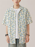 Casual Men's Summer Holiday Style Print Short Sleeve Shirts