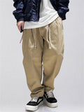Mens Japanese Style High Street Utility Casual Pants
