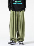 Men's Oversized Solid Color Streetwear Casual Pants