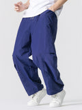 Men Japanese Style Lightweight Baggy Techwear Cargo Pants