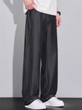 Men's Summer Casual Straight Leg Ice Silk Jeans