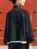 Women's Elegant Stand Collar Mandarin Button Tang Suit Shirt