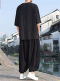 Men's Oversized Distressed Casual Outfit for Summer