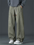 Mens Streetwear Loose Baggy Wide Leg Skate Pants