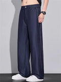 Men's Summer Casual Straight Leg Ice Silk Jeans