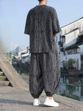 Men's Oversized Distressed Casual Outfit for Summer