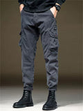 Men's Slim Fit Rugged Cotton Tactical Cargo Pants