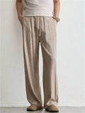 Men's Old Money Style Drawstring Casual Wide Leg Summer Pants