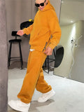 ‌Mens Autumn Trendy Comfy Loose Fit Hooded Tracksuit Outfits