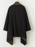 Men's Chinese Ethnic Zen Style Reversible Irregular Hem Cardigan Jackets