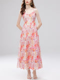 Women Holiday Water-soluble Lace Tank Dress