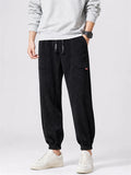 Mens Corduroy Relaxed Fit Utility Cargo Jogger Pants with Pockets