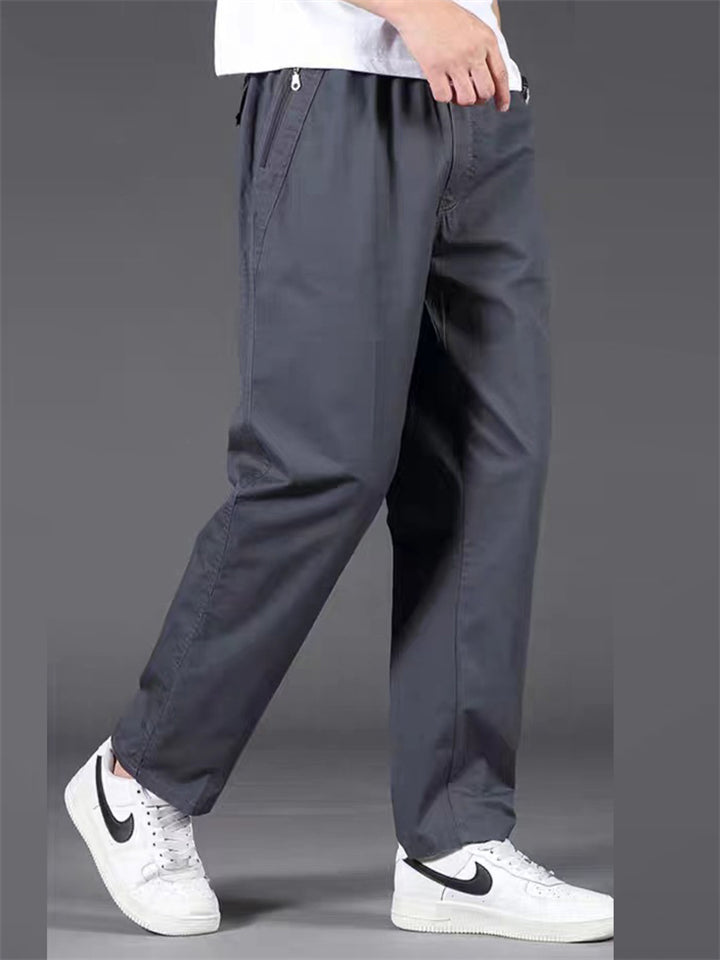 Men's Comfort Flex Waistband Straight Leg Ease Tactic Pants