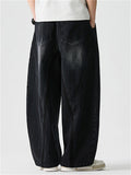 Men's Vintage Autumn Street Japanese Style Wide Leg Jeans