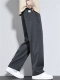 Men's Comfy Breathable Mid Waist Loose Fit Casual Cargo Pants