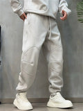 ‌Men's Winter Fleece Lined Warm Casual Jogger Sweatpants with Pockets