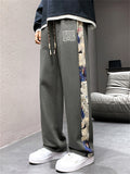 Men's Trendy Comfy Patchwork Drape Sweatpants