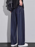 Men's Summer Casual Straight Leg Ice Silk Jeans