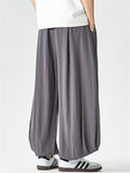Men's Summer Retro Japanese Style Wide Leg Bloomers Pants