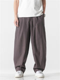 Men's Cozy Cotton Linen Oversized Casual Pants
