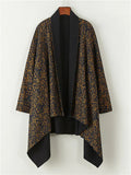 Men's Chinese Ethnic Zen Style Reversible Irregular Hem Cardigan Jackets