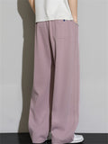 Men Casual Drawstring Sweatpants Baggy Wide Leg Lounge Pants