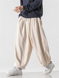 Men‘s Vintage Trend Corduroy Textured Loose Pants