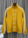 Unisex Chinese New Year Track Jacket with Frog Buttons