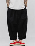 Men's Japanese Cityboy Style Balloon Crop Summer Pants