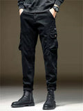 Men's Slim Fit Rugged Cotton Tactical Cargo Pants