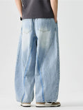Men's Vintage Autumn Street Japanese Style Wide Leg Jeans
