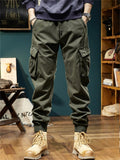 Men's Casual Streetwear Thickened Cargo Jogger Pants