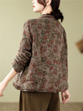 Beautiful Retro Short Floral Jackets for Women