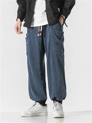 Joggers Men's Corduroy Casual Stylish Pants