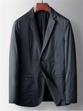 Men's Autumn Single Breasted Solid Color Casual Suit Jackets