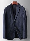 Men's Autumn Single Breasted Solid Color Casual Suit Jackets