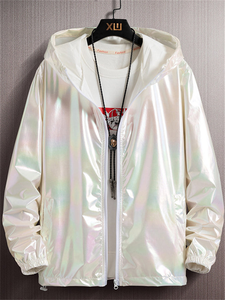 Women's Gradient Long Sleeve Hooded Jacket