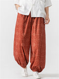 Summer Men's Comfy Elastic Ankle Style Wide Leg Pants