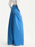 Women's High Waisted Wide Leg Casual Loose Fit Scimitar Sweatpants