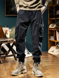 Men's Casual Streetwear Thickened Cargo Jogger Pants