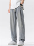 Mens Fashion Starry Textured Summer Comfy Casual Jeans