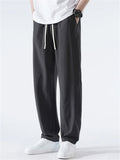Men's Summer Breathable Ice Silk Loose Straight Leg Casual Pants