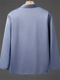 Men's Autumn Golden Bamboo Embroidery Stand Collar Tangsuit Jackets