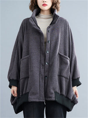 Autumn Literary Relaxed Fit Knitted Jackets for Ladies