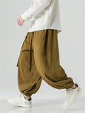 Men's Autumn Winter Baggy Corduroy Harem Pants